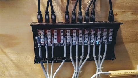 junction box wire organized eathernet|The Complete Guide to Home Ethernet Wiring — LazyAdmin.